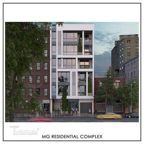 طراحی ساختمان مسکونی MG
