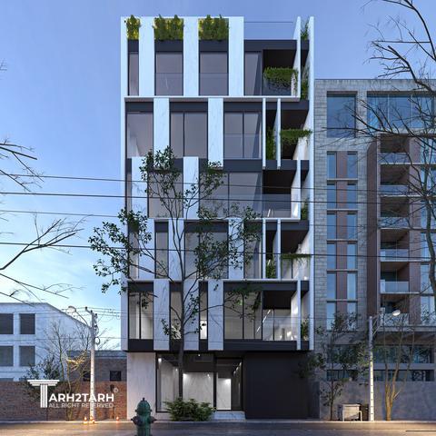 طراحی ساختمان مسکونی MG