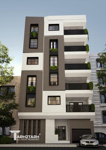 طراحی ساختمان مسکونی MG