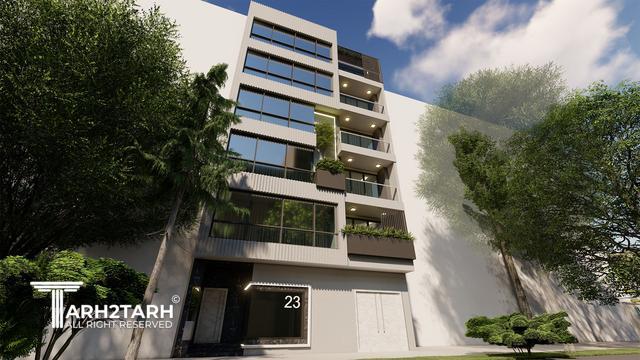 طراحی ساختمان مسکونی MG