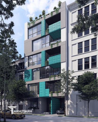 طراحی ساختمان مسکونی MG