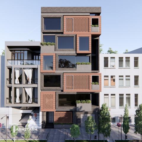 طراحی ساختمان مسکونی MG