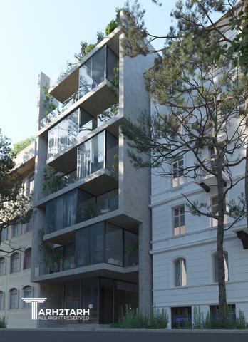 طراحی ساختمان مسکونی MG