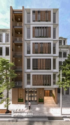 طراحی ساختمان مسکونی MG