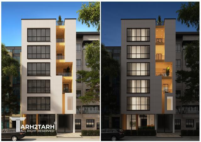 طراحی ساختمان مسکونی MG