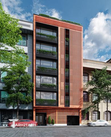 طراحی ساختمان مسکونی MG