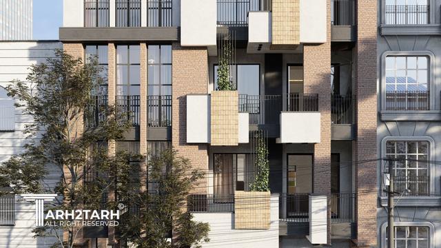 طراحی ساختمان مسکونی MG