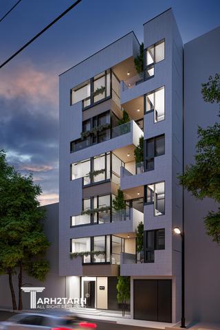 طراحی ساختمان مسکونی MG