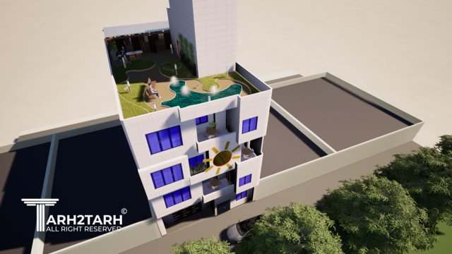 نما و روف گاردن و نشیمن آفتاب