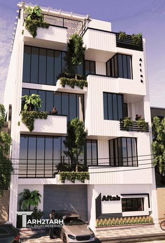 نما و روف گاردن و نشیمن آفتاب