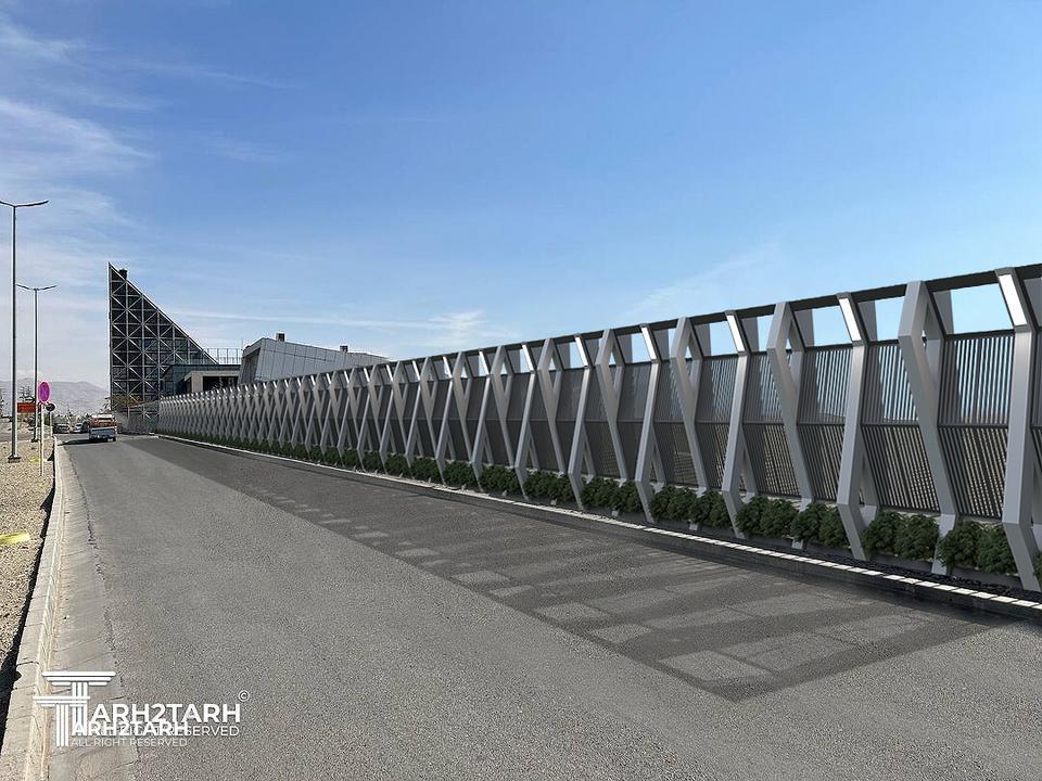 نفر دوم مسابقه طراحی دیوار شمالی پارک فناوری پردیس