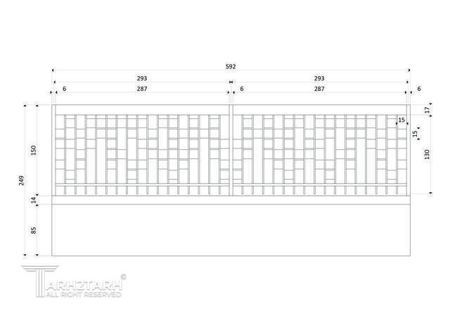 طراحی دیوار شمالی پارک فناوری پردیس