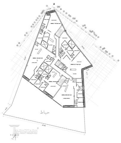 طراحی پلان قیطریه رزیدنس2