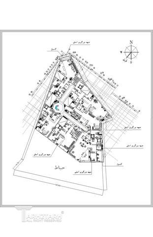 طراحی پلان قیطریه رزیدنس2