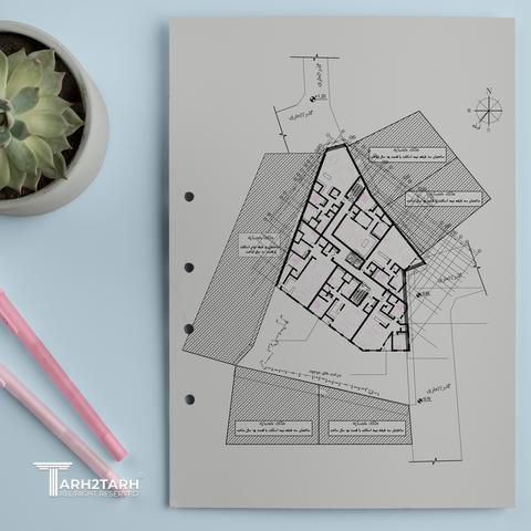 طراحی پلان قیطریه رزیدنس2