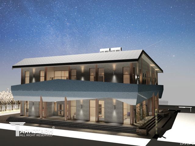 طراحی ساختمان اداری بتن تنیده ایرانیان