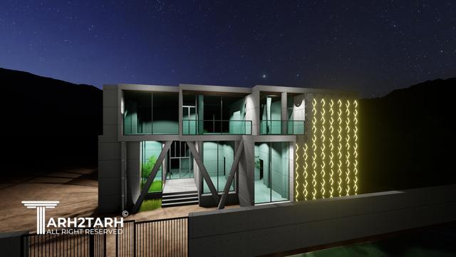 طراحی ساختمان اداری بتن تنیده ایرانیان