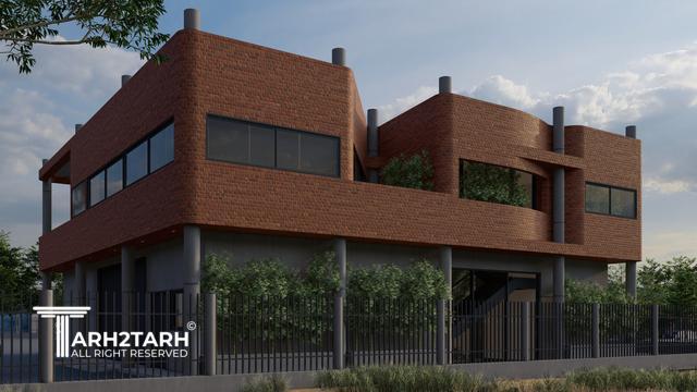 طراحی ساختمان اداری بتن تنیده ایرانیان