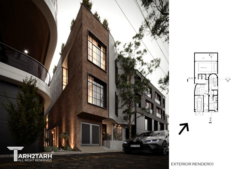 مسابقه طراحی خانه لواسان شهرک پرواز