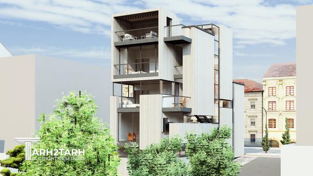 طراحی خانه لواسان شهرک پرواز