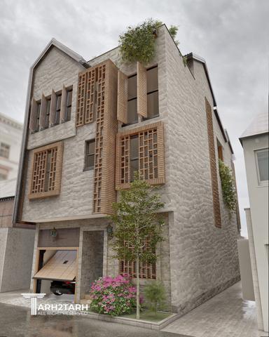 طراحی خانه لواسان شهرک پرواز