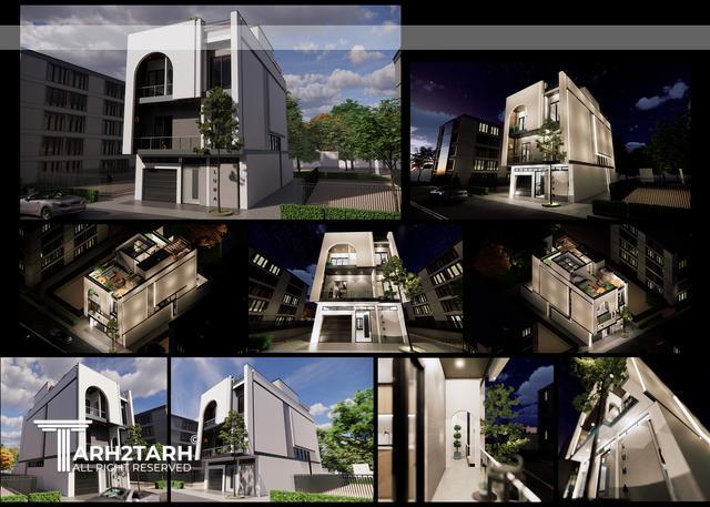 طراحی خانه لواسان شهرک پرواز