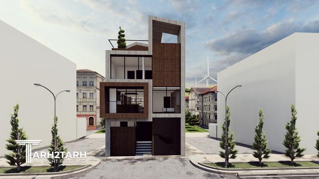 طراحی خانه لواسان شهرک پرواز