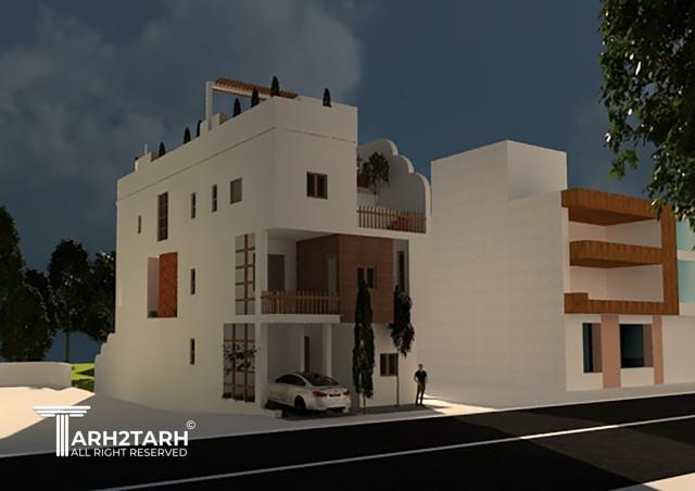 طراحی خانه لواسان شهرک پرواز