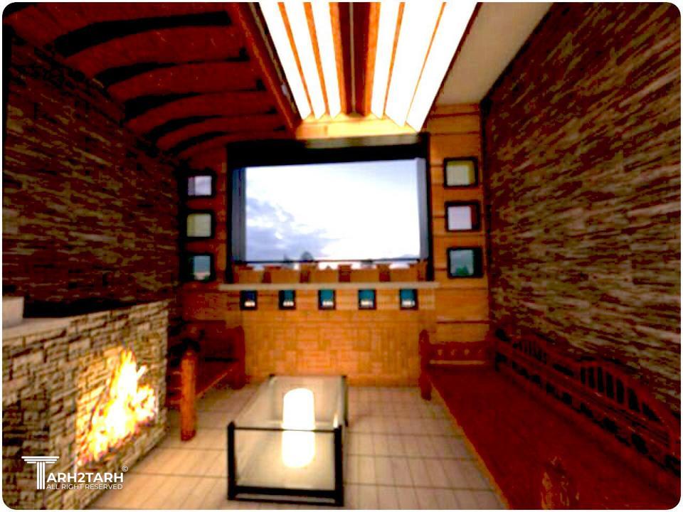 نفر سوم مسابقه طراحی تراس فراز