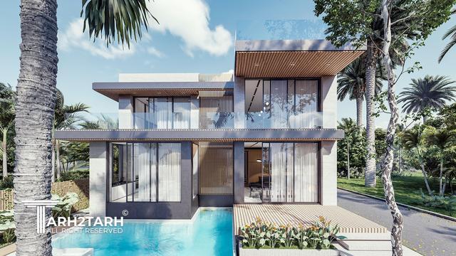 طراحی ویلا هیربد