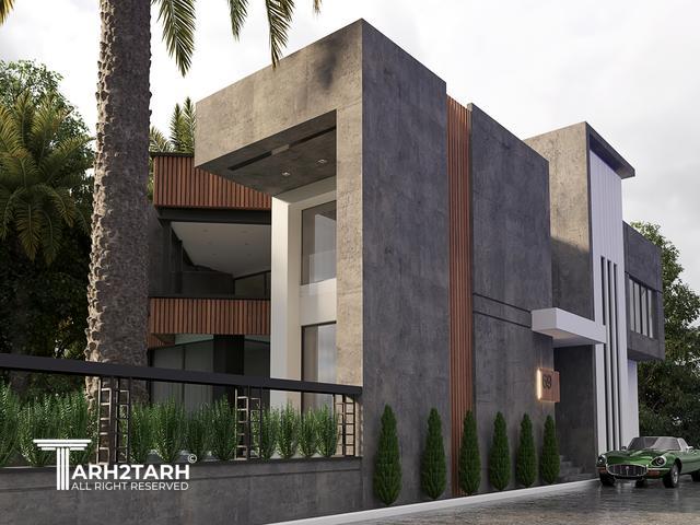 طراحی ویلا هیربد