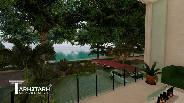 طراحی ویلا هیربد