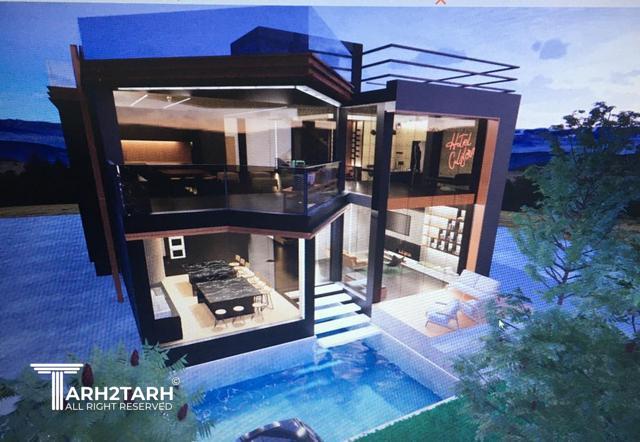 طراحی ویلا هیربد