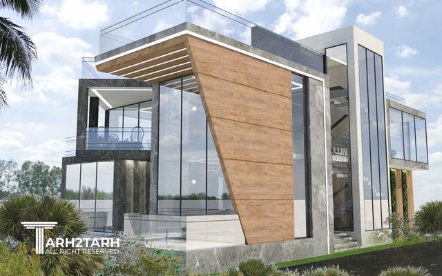 طراحی ویلا هیربد