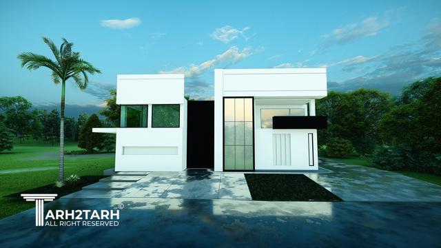 طراحی ویلا هیربد