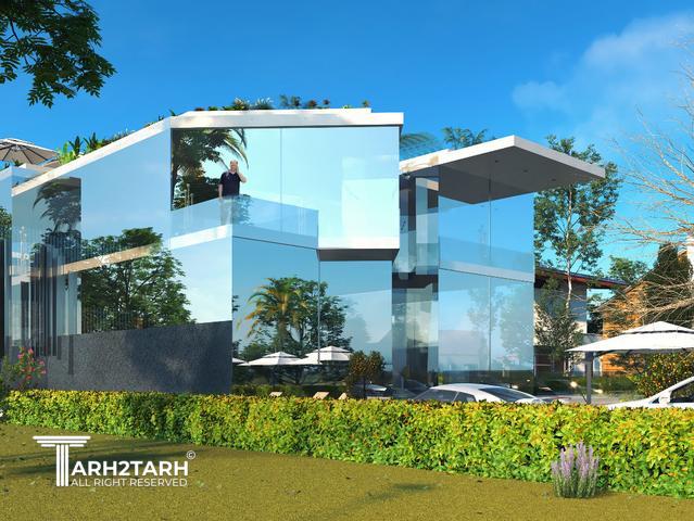 طراحی ویلا هیربد