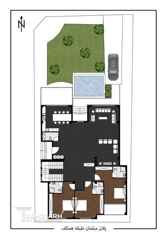 طراحی ویلا هیربد