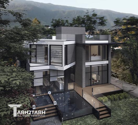 طراحی ویلا هیربد