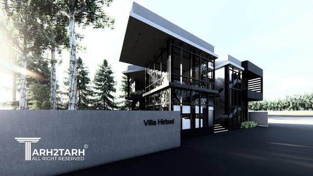 طراحی ویلا هیربد