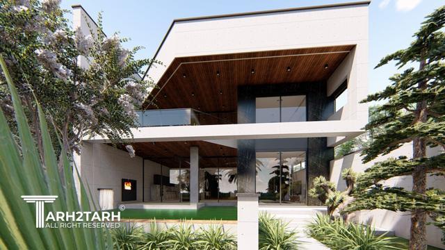 طراحی ویلا هیربد