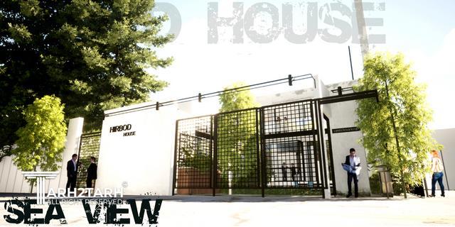 طراحی ویلا هیربد