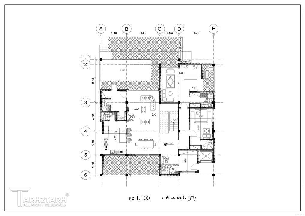  مسابقه طراحی پکیج معماری ویلا دهکده شیرین