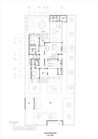 طراحی پکیج معماری ویلا دهکده شیرین