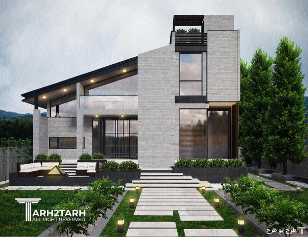 طراحی پکیج معماری ویلا دهکده شیرین