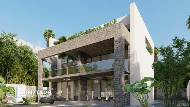 طراحی پکیج معماری ویلا دهکده شیرین