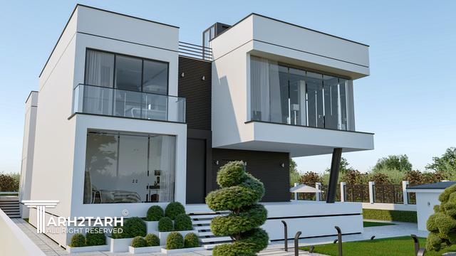 طراحی پکیج معماری ویلا دهکده شیرین