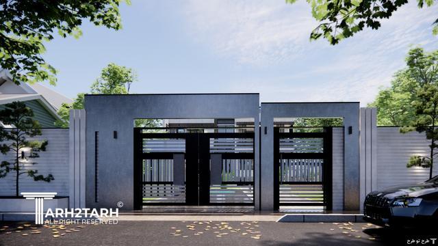 طراحی پکیج معماری ویلا دهکده شیرین