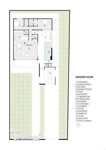 طراحی پکیج معماری ویلا دهکده شیرین
