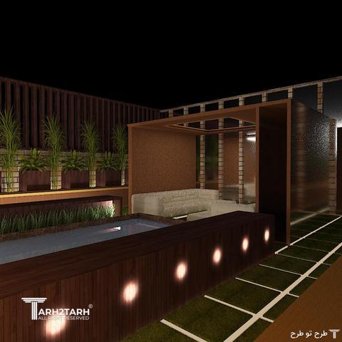 طراحی پکیج معماری ویلا دهکده شیرین