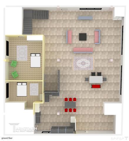 طراحی پکیج معماری ویلا دهکده شیرین